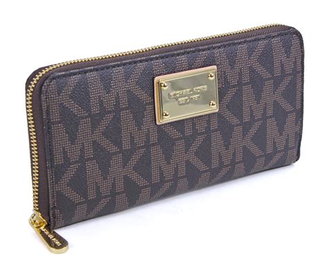 michael kors men's zip around wallet|michael kors jet set wallet.